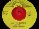 florida soul 45 LYNN WILLIAMS don't be suprised SUNCUT