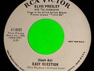 ELVIS PRESLEY LTD NM RCA DJ WHITE LABEL PROMO 45 RECORD