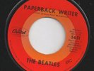 Beatles Paperback Writer Capitol Target with Dome logo