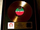FRIDA ( ABBA )  GOLDENE SCHALLPLATTE GOLD RECORD VINYL