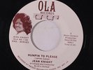 JEAN KNIGHT: Humpin To Please / Love Me Slowly 45 Funk