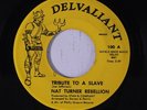 NAT TURNER REBELLION: Tribute To A Slave / Plastic People 45 rare Funk