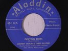 JOHNNY MOORE'S THREE BLAZERS: Drifting Blues 45 (w/ Charles Brown) rare Blues &