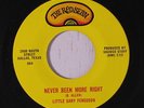 LITTLE GARY FERGUSON: Never Been More Right 45 (1st lbl) rare Soul
