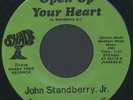 JOHN STANDBERRY, JR.: Open Up Your Heart / Oke-e-poke-e-e 45 Hear  (obscure 70s