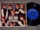 BILLY FURY AND THE GAMBLERS 1965 UK DECCA E.p *RAREST*