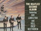 BEATLES-LP-SECOND ALBUM-RARE EXPORT-ZTOX 5558-1964