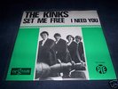 Dutch 7'' - The Kinks - Set me Free / I Need You