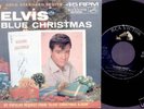 ELVIS PRESLEY Blue Christmas 45 + PS rare 447-0720