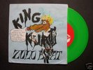 King Kurt Zulu Beat UK green vinyl 7” hand painted sl.