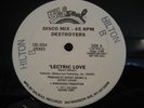 DESTROYERS 'Lectric Love OG 1977 RARE DISCO PROMO 12