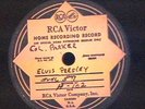 ELVIS PRESLEY-1957 RARE HOME RECORDING ? 78 RPM # H-102