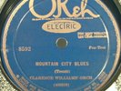 28) 78 RPM CLARENCE WILLIAMS' ORCH BLUE LABEL OKEH 8592