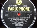 THE BEATLES,SGT PEPPERS,PCS 7027 STEREO 'WIDESPINE' EX