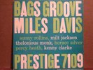 MILES DAVIS BAGS' GROOVE LP Prestige 7109 VG++