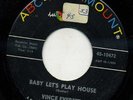 ABC rockabilly 45 VINCE EVERETT - Baby Let's Play House