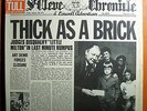 JETHRO TULL THICK/BRICK ORIG NEWSPAPER COVER TAN LABEL