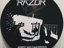 RAZOR-Armed and dangerous -picture LP(EXODUS,OVERKILL)