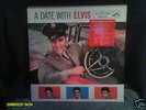 orig A Date With Elvis LP gatefold with sticker mint-