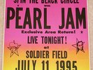PEARL JAM LIVE SOLDIER FIELD 1995 2 LP RARE MINT KPNT