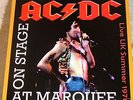 AC / DC - on stage at marquee - Live 1976 RED VINYL