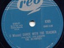 OLYMPICS -DANCE WITH THE TEACHER -RARE 78 -1959 REO NM