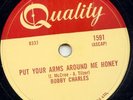 BOBBY CHARLES -PUT YOUR ARMS AROUND ME HONEY -VG+++
