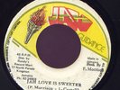 Lacksley Castell Jah Love is Sweeter JA 45 Listen