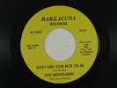 JACK MONTGOMERY northern soul DONT TURN YOUR BACK ON ME