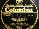 DOC COOK Doctors of Syncopation - Columbia 1298 jazz 78