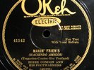 EDDIE CONDON and His Footwarmers -- Okeh 41142  jazz 78