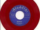 AMOS MILBURN 45 GREYHOUND VG- RARE R&B RED WAX VINYL