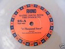 Kathy Young “A Thousand Stars” Clear Rhino 78 record