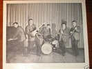 RARE 1959 Gaity Records PROMO Photo FLAMES Autographed