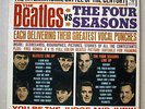 The Beatles vs Four Seasons Vee Jay 2 lp record set