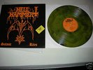 hellhammer - satanic rites 1PRESS GREEN SWIRL LP ltd225