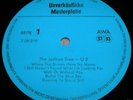 U2 -THE JOSHUA TREE ultra RARE EAST GERMAN TESTPRESSING