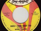 BEVERLY SHAFFER When I Think about You SOUL 45 4840