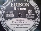 Old Edison Diamond Disc Record 52620 The Edisongsters