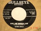 Rockabilly 45-Clyde Stacy-HonkyTonkHardwood-Bullseye 08