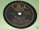 4 Louis Armstrong  records - 2 Okeh Records - OLD 