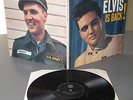 Elvis Is Back  Original Italy LP Italian