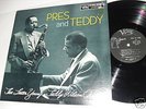 LESTER YOUNG & TEDDY WILSON pres & teddy LP VERVE *EXC*