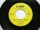 MN GARAGE PUNK 45's DALE GREGORY and THE SHOUTERS
