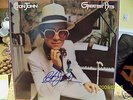 ELTON JOHN AUTOGRAPHED/SIGNED LP ALBUM