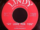 SUPER-PHONICS * DOO-WOP 45-LINDY Label #102 E+