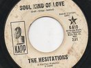 HESITATIONS soul kind of love KAPP dj northern soul 45