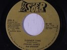 FRANK JAMES & SHADOW: Summer Time 45 rare Soul
