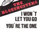 BLUES BUSTERS I WON'T LET YOU GO RARE BELGIAN PS NM