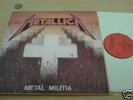 METALLICA METAL MILITIA LP 1986 VERY RARE